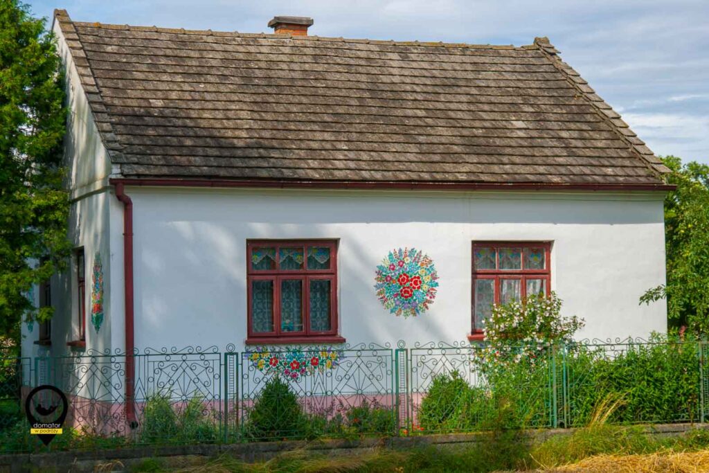 Kolorowa wieś Zalipie - dom