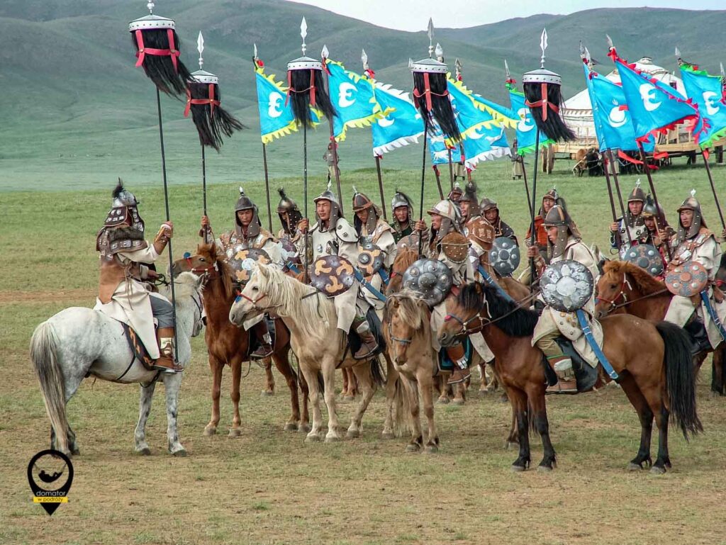 Mongolska jazda Czyngis chana